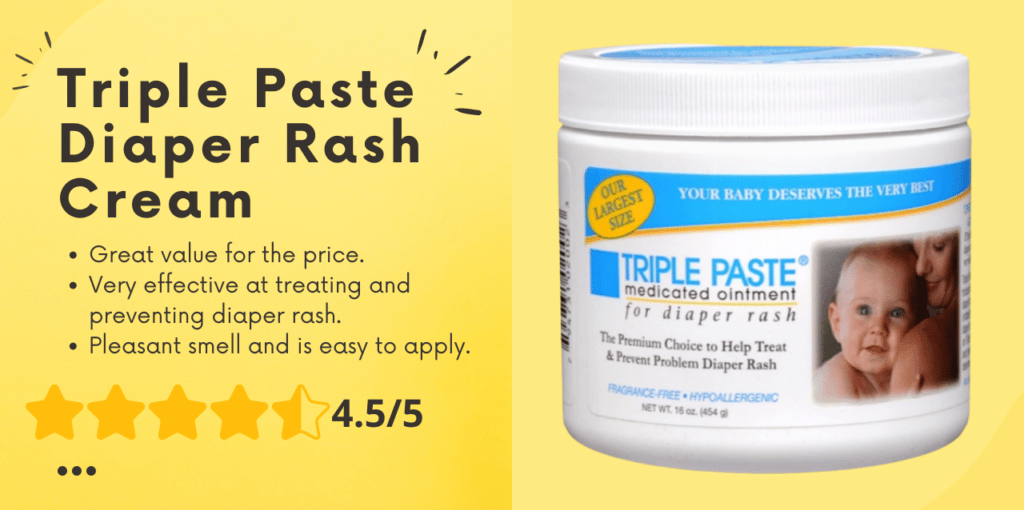 Triple Paste Diaper Rash Cream