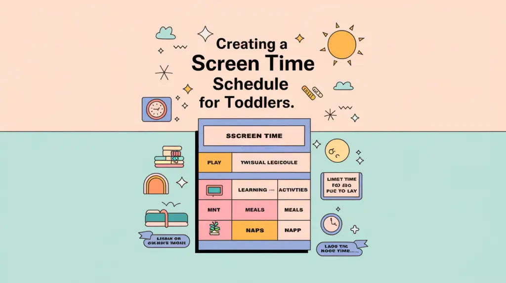 Creating a Screen Time Schedule for Toddlers