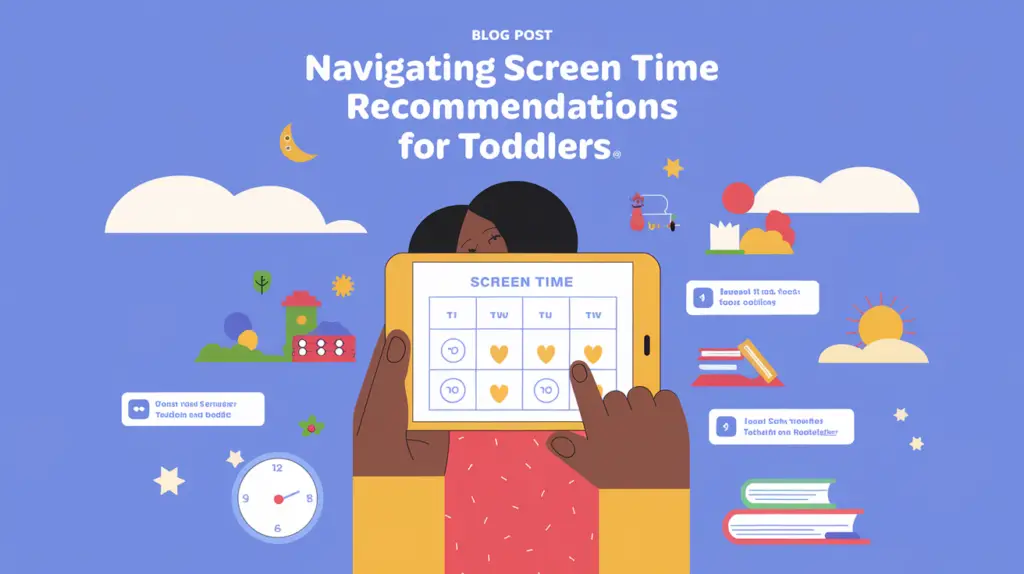 Navigating Screen Time Recommendations for Toddlers