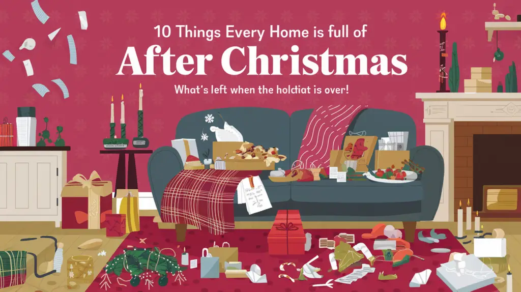 Things Every Home is Full of After Christmas